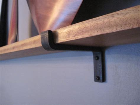 metal strap shelf brackets